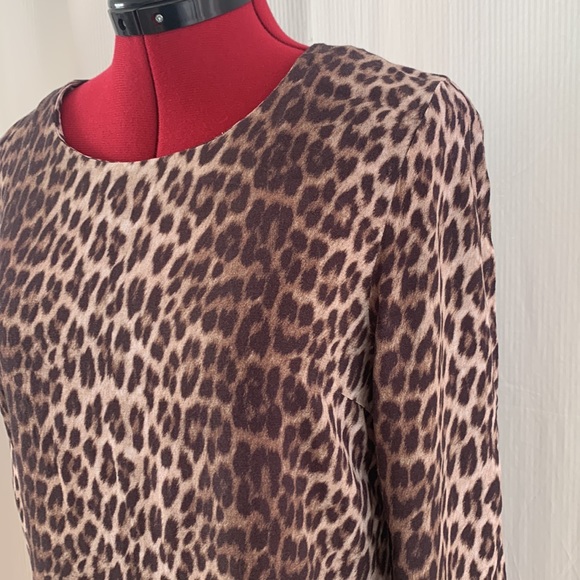 WITCHERY leopard print mini dress Size M - Picture 2 of 12